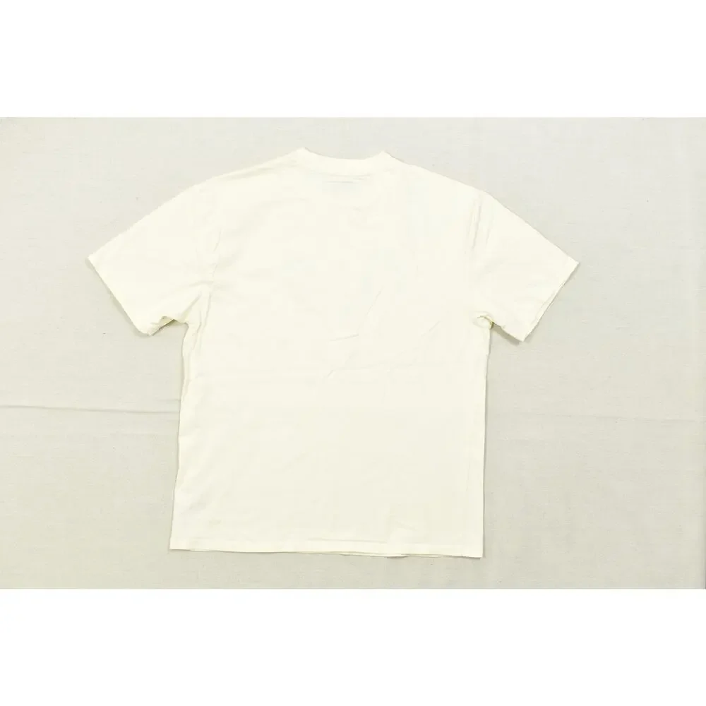 GUESS Originals Men's Size M Cream Short Sleeve Graphic Tee Retro Logo Cotton T- - Picture 8 of 8